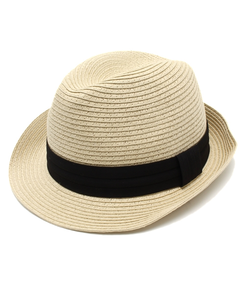 WEGO（ウィゴー）の「WEGO/ストローハット（ハット・メンズ・ブラウン/ベージュ/ネイビー・FREE）」の3枚目の写真