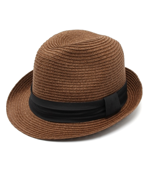 WEGO（ウィゴー）の「WEGO/ストローハット（ハット・メンズ・ブラウン/ベージュ/ネイビー・FREE）」の2枚目の写真