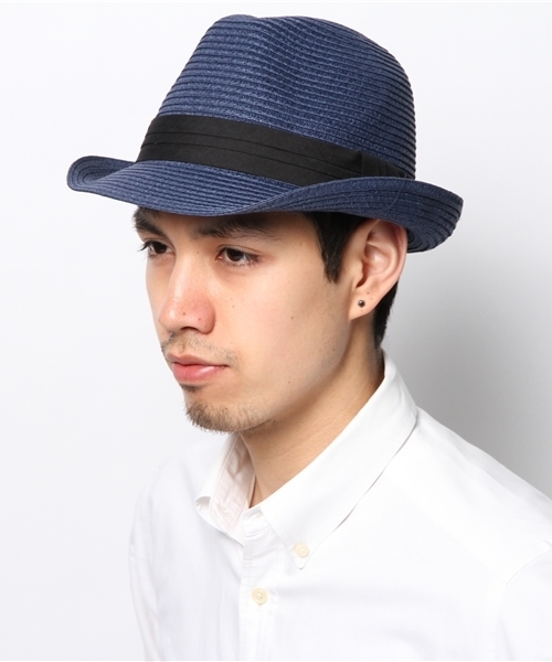 WEGO（ウィゴー）の「WEGO/ストローハット（ハット・メンズ・ブラウン/ベージュ/ネイビー・FREE）」の9枚目の写真