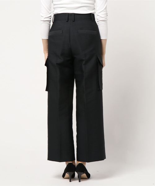 JOURNAL STANDARD（ジャーナルスタンダード）の「【NEU】タスランWツイル HWカーゴパンツ（カーゴパンツ・レディース・ブラック/ベージュ・38/36）」の12枚目の写真