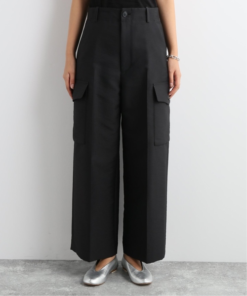 JOURNAL STANDARD（ジャーナルスタンダード）の「【NEU】タスランWツイル HWカーゴパンツ（カーゴパンツ・レディース・ブラック/ベージュ・38/36）」の19枚目の写真