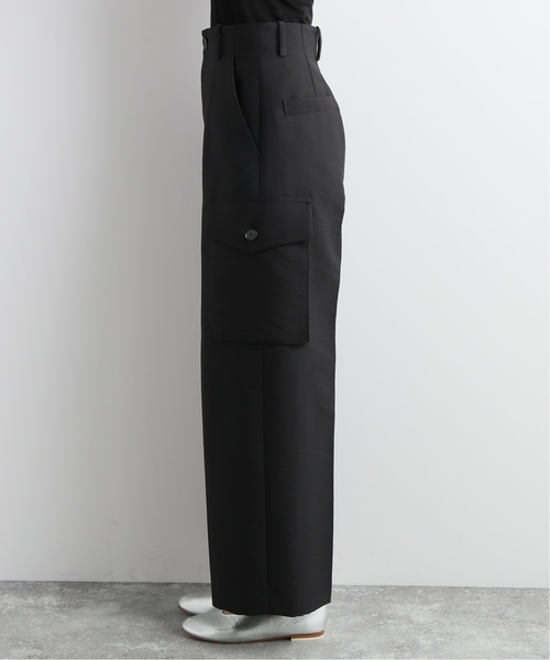 JOURNAL STANDARD（ジャーナルスタンダード）の「【NEU】タスランWツイル HWカーゴパンツ（カーゴパンツ・レディース・ブラック/ベージュ・38/36）」の20枚目の写真