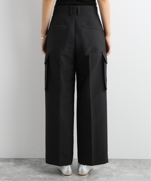 JOURNAL STANDARD（ジャーナルスタンダード）の「【NEU】タスランWツイル HWカーゴパンツ（カーゴパンツ・レディース・ブラック/ベージュ・38/36）」の21枚目の写真