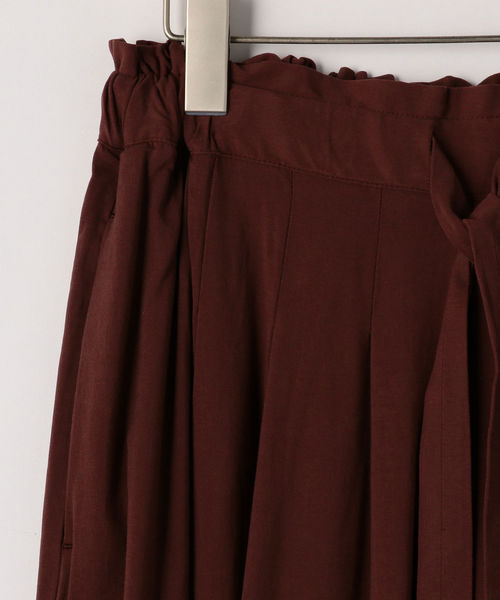 SHIPS Days(シップスデイズ)の「SHIPS Days STANDARD:スカーチョ 19FW(その他パンツ・レディース・ブラック/ベージュ/ブラウン・ONE SIZE)」の9枚目の写真
