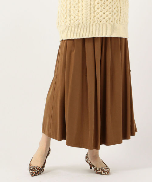 SHIPS Days(シップスデイズ)の「SHIPS Days STANDARD:スカーチョ 19FW(その他パンツ・レディース・ブラック/ベージュ/ブラウン・ONE SIZE)」の4枚目の写真