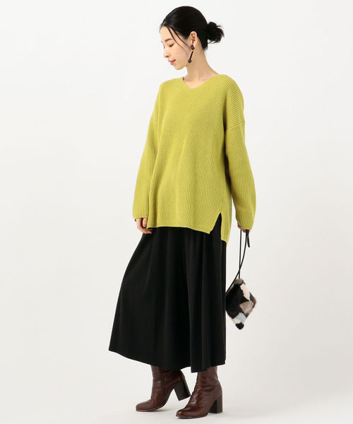 SHIPS Days(シップスデイズ)の「SHIPS Days STANDARD:スカーチョ 19FW(その他パンツ・レディース・ブラック/ベージュ/ブラウン・ONE SIZE)」の19枚目の写真