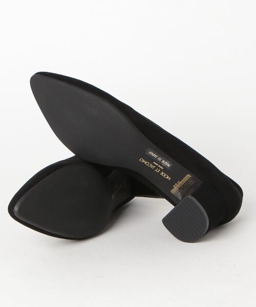 Mode et Jacomo（モードエジャコモ）の「シンプルチャンキーヒールパンプス（パンプス・レディース・ブラック/オレンジ/ブラック×パープル/アニマル/ベージュ系その他/ホワイト系その他2・23cm/23.5cm/24cm/24.5cm/22.5cm/22cm）」の8枚目の写真