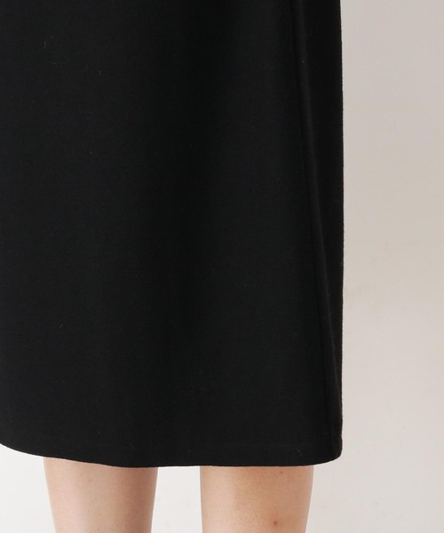 grove（グローブ）の「【LLあり】2点セット！ボアブルゾン＋ワンピースセット（アンサンブル・レディース・ブラック/ダークブラウン/グレー・04/02/03）」の7枚目の写真