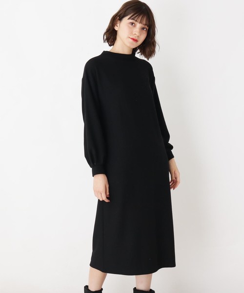 grove（グローブ）の「【LLあり】2点セット！ボアブルゾン＋ワンピースセット（アンサンブル・レディース・ブラック/ダークブラウン/グレー・04/02/03）」の13枚目の写真