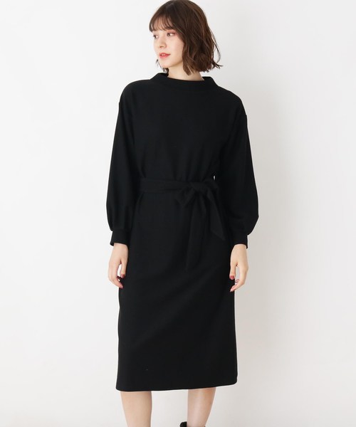 grove（グローブ）の「【LLあり】2点セット！ボアブルゾン＋ワンピースセット（アンサンブル・レディース・ブラック/ダークブラウン/グレー・04/02/03）」の11枚目の写真