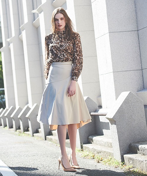 EIMY ISTOIRE（エイミーイストワール）の「Leopard バックリボンシャツ（シャツ/ブラウス・レディース・マルチ・FREE）」の9枚目の写真