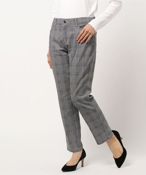 BELLUNA(ベルーナ)の「ストレッチ美脚切替パンツ68丈(その他パンツ・レディース・チャコールグレー/ブラック/ベージュ/ネイビー/グレー/グレー系その他/ブラウン系その他/ブルー系その他/チャコール・SMALL/MEDIUM/LARGE/X-LARGE)」の5枚目の写真