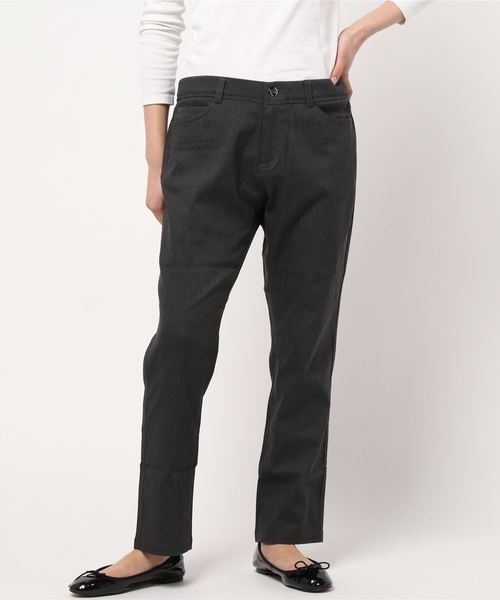 BELLUNA(ベルーナ)の「ストレッチ美脚切替パンツ68丈(その他パンツ・レディース・チャコールグレー/ブラック/ベージュ/ネイビー/グレー/グレー系その他/ブラウン系その他/ブルー系その他/チャコール・SMALL/MEDIUM/LARGE/X-LARGE)」の6枚目の写真