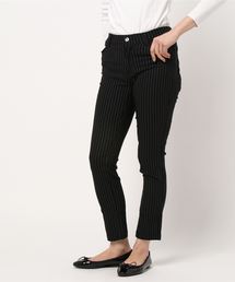 ストレッチ美脚切替パンツ６８丈