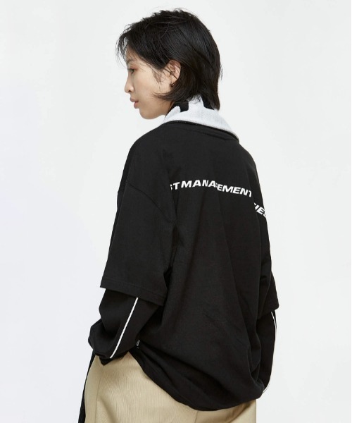 LMCの「【LMC】PIPE LINE LAYERD LONG SLV TEE / パイプライン レイヤード ロングスリーブ Tシャツ（Tシャツ/カットソー・メンズ・ブラック/ダークグレー・SMALL/MEDIUM/LARGE/X-LARGE）」の12枚目の写真