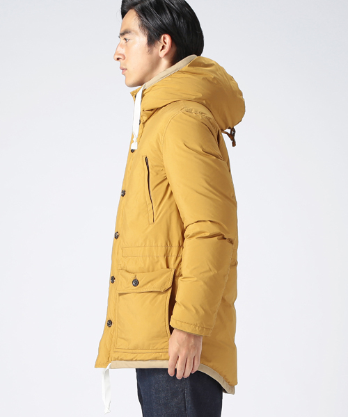 B:MING by BEAMS(ビーミングバイビームス)の「ビーミング by ビームス / ボアハーフダウン(ダウンジャケット/コート・メンズ・ネイビー/マスタード・SMALL/MEDIUM/LARGE)」の13枚目の写真