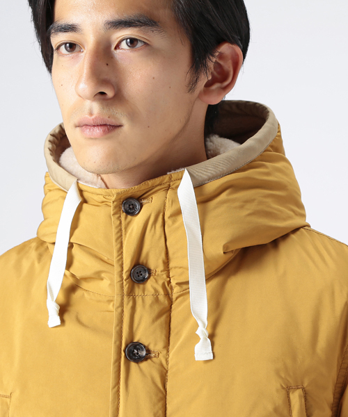 B:MING by BEAMS(ビーミングバイビームス)の「ビーミング by ビームス / ボアハーフダウン(ダウンジャケット/コート・メンズ・ネイビー/マスタード・SMALL/MEDIUM/LARGE)」の15枚目の写真