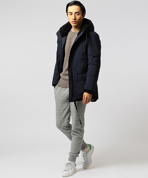 B:MING by BEAMS(ビーミングバイビームス)の「ビーミング by ビームス / ボアハーフダウン(ダウンジャケット/コート・メンズ・ネイビー/マスタード・SMALL/MEDIUM/LARGE)」の17枚目の写真