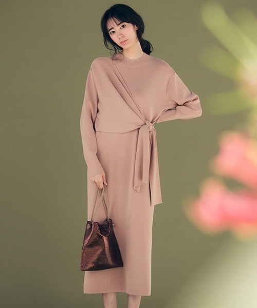 セール 手洗い可能 レイヤード風ワンピース ワンピース Droite Lautreamont ドロワットロートレアモン のファッション通販 Zozotown