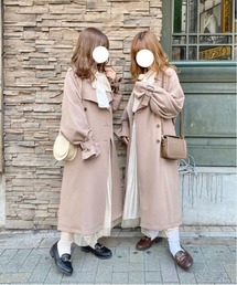 PairPair | 袖ボリュームトレンチコート(トレンチコート)