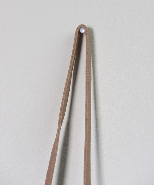 shopnikoniko（ショップニコニコ）の「ワンショルダー巾着バッグ（ショルダーバッグ・レディース・ホワイト/ブラック/ベージュ/サックスブルー/イエロー・フリー）」の11枚目の写真