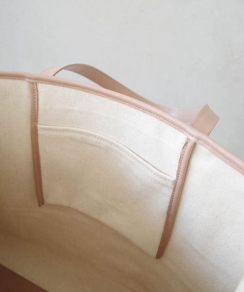 DouDou(ドゥドゥ)の「ジャガード織りトートバッグ(トートバッグ・レディース・ベージュ/カーキ・FREE)」の7枚目の写真