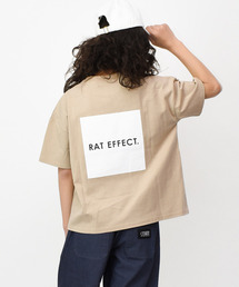 RAT EFFECT | バックボックスプリント半袖Tシャツ(Tシャツ/カットソー)