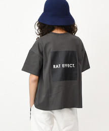 RAT EFFECT | バックボックスプリント半袖Tシャツ(Tシャツ/カットソー)