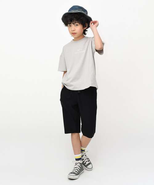 RAT EFFECT(ラットエフェクト)の「バックボックスプリント半袖Tシャツ(Tシャツ/カットソー・キッズ・ブラウン/オフホワイト/チャコールグレー/ライトグレー/ブラック/ライトベージュ・130/140/150/160/120)」の13枚目の写真