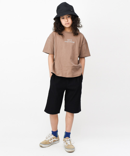 RAT EFFECT(ラットエフェクト)の「バックボックスプリント半袖Tシャツ(Tシャツ/カットソー・キッズ・ブラウン/オフホワイト/チャコールグレー/ライトグレー/ブラック/ライトベージュ・130/140/150/160/120)」の15枚目の写真