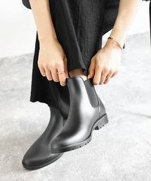 【完全防水】すっきりとした履き心地！サイドゴアレインブーツ