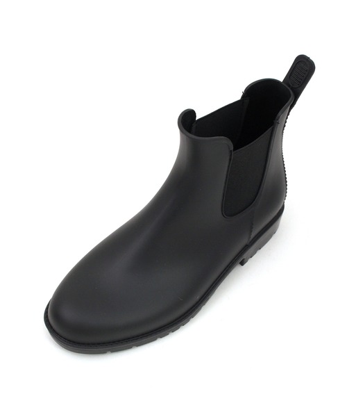 SOROTTO(ソロット)の「完全防水 サイドゴアラバーレインブーツ(レインシューズ・レディース・ブラック/ダークブラウン・22.5cm/23.0cm/23.5cm/24.0cm/24.5cm/25.0cm/25.5cm/26.0cm/26.5cm)」の6枚目の写真