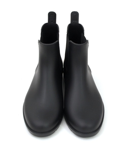 SOROTTO(ソロット)の「完全防水 サイドゴアラバーレインブーツ(レインシューズ・レディース・ブラック/ダークブラウン・22.5cm/23.0cm/23.5cm/24.0cm/24.5cm/25.0cm/25.5cm/26.0cm/26.5cm)」の14枚目の写真