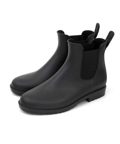 SOROTTO(ソロット)の「完全防水 サイドゴアラバーレインブーツ(レインシューズ・レディース・ブラック/ダークブラウン・22.5cm/23.0cm/23.5cm/24.0cm/24.5cm/25.0cm/25.5cm/26.0cm/26.5cm)」の12枚目の写真