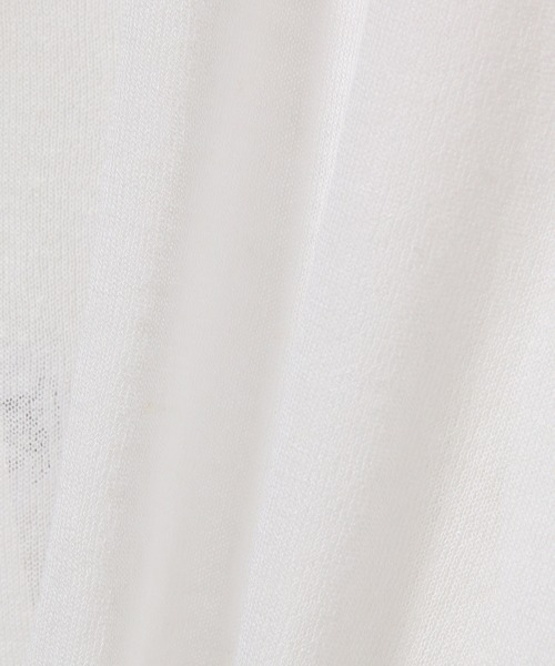 ADAM ET ROPE'（アダムエロペ）の「シアーワイドショートカーディガン（カーディガン/ボレロ・レディース・ホワイト/ネイビー/オレンジ・FREE）」の7枚目の写真