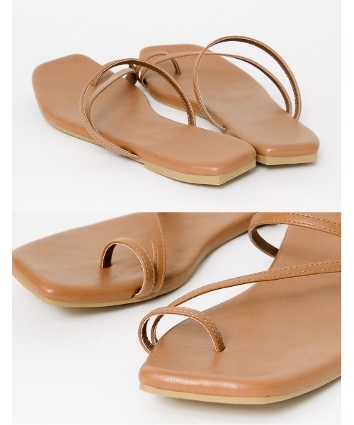 Re:EDIT（リエディ）の「親指リングビーチサンダル（サンダル・レディース・ブラック/シルバー/グレイッシュベージュ/パイソン/キャメル/ゴールド・LARGE/SMALL/X-SMALL/XX-LARGE/X-LARGE/MEDIUM）」の11枚目の写真