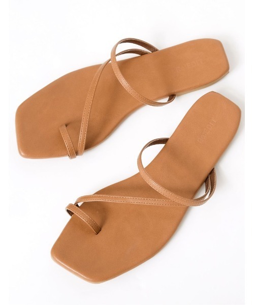 Re:EDIT（リエディ）の「親指リングビーチサンダル（サンダル・レディース・ブラック/シルバー/グレイッシュベージュ/パイソン/キャメル/ゴールド・LARGE/SMALL/X-SMALL/XX-LARGE/X-LARGE/MEDIUM）」の16枚目の写真