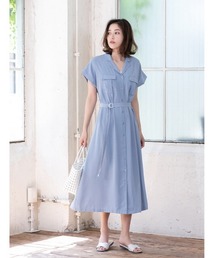 fifth | サファリシャツワンピース(ワンピース)