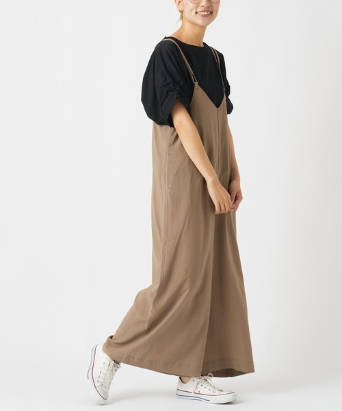 PUAL CE CIN（ピュアルセシン）の「【Du noir】大人サロペット（その他パンツ・レディース・ブラック/ベージュ/ネイビー・FREE）」の11枚目の写真