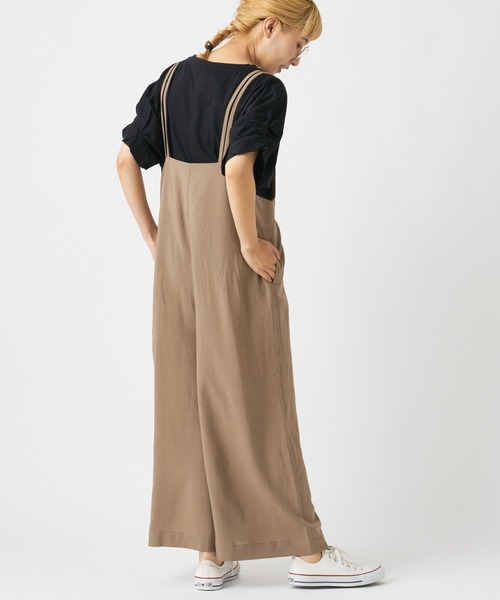 PUAL CE CIN（ピュアルセシン）の「【Du noir】大人サロペット（その他パンツ・レディース・ブラック/ベージュ/ネイビー・FREE）」の16枚目の写真