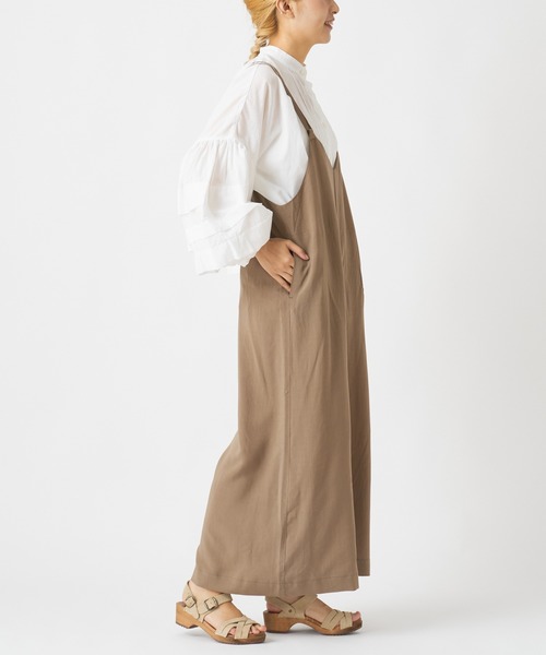 PUAL CE CIN（ピュアルセシン）の「【Du noir】大人サロペット（その他パンツ・レディース・ブラック/ベージュ/ネイビー・FREE）」の21枚目の写真