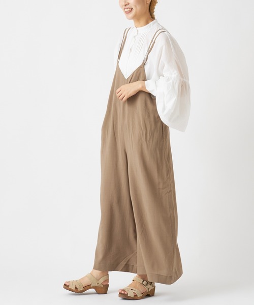 PUAL CE CIN（ピュアルセシン）の「【Du noir】大人サロペット（その他パンツ・レディース・ブラック/ベージュ/ネイビー・FREE）」の19枚目の写真