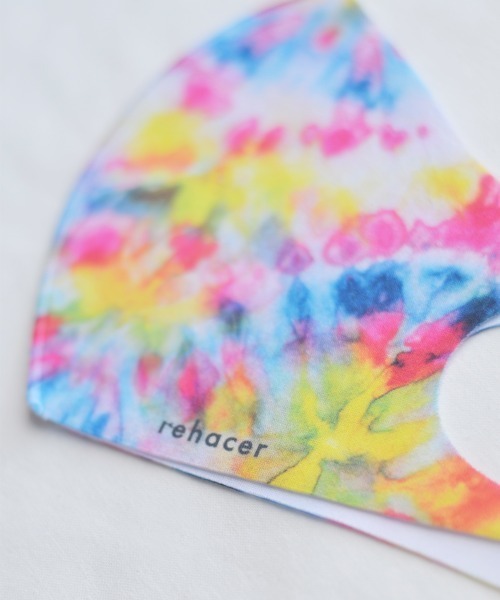 rehacer(レアセル)の「rehacer : Original Soft Touch fabric Mask / オリジナル ソフト タッチ ファブリック マスク(マスク・メンズ・ブラック/ブラック系その他/グレー系その他/マルチ・FREE)」の9枚目の写真