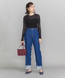 24SS AURALEE コットンメッシュニットプルオーバー 3 BLUE 24SS AURALEE コットンメッシュニットプルオーバー 3 BLUE