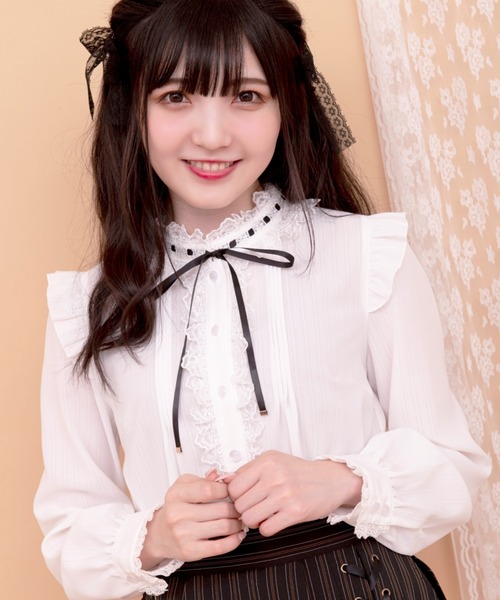 Secret Honey（シークレットハニー）の「レーススタンド襟リボン