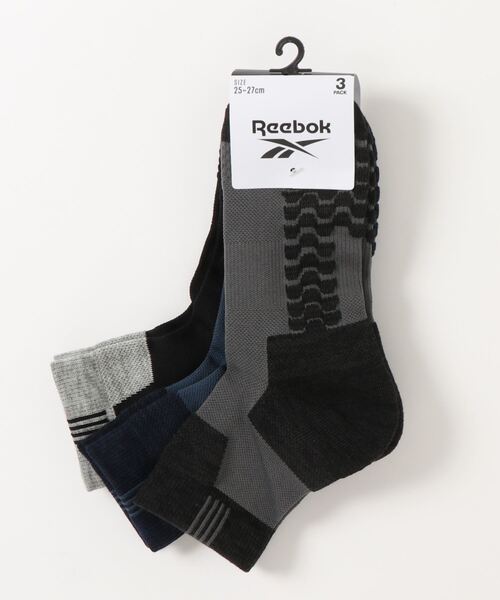 Reebok（リーボック）の「Reebok/リーボック　ショート丈ソックス　3足組み（ソックス/靴下・メンズ・その他1/その他2・25-27CM）」の4枚目の写真