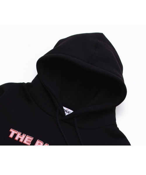 ONA（オーエヌエー）の「『ONA/オーエヌエー』ENERGY FLAME OVER HOODIE/韓国ブランド ファイヤーパターン プルオーバーパーカー/フーディー（パーカー・メンズ・ブラック・M/L）」の14枚目の写真
