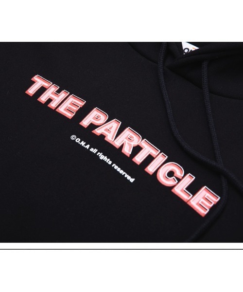 ONA（オーエヌエー）の「『ONA/オーエヌエー』ENERGY FLAME OVER HOODIE/韓国ブランド ファイヤーパターン プルオーバーパーカー/フーディー（パーカー・メンズ・ブラック・M/L）」の4枚目の写真