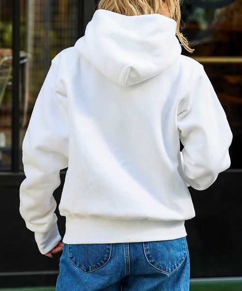CHAMPION RW P/O HOODED SWEATSHIRT YALE (チャンピオン プル