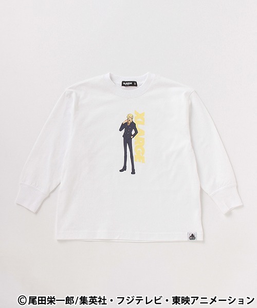 セール Onepiece サンジプリントtシャツ Tシャツ カットソー Xlarge Kids エクストララージキッズ のファッション通販 Zozotown